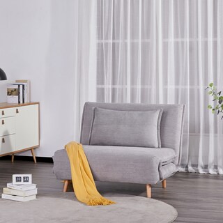 Foto 7 | Sofá cama Futón Individual Eke Life Home Gris