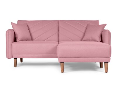 Foto 2 | Sala Modular Sofá Cama Reversible de Lino Rosa Ritz