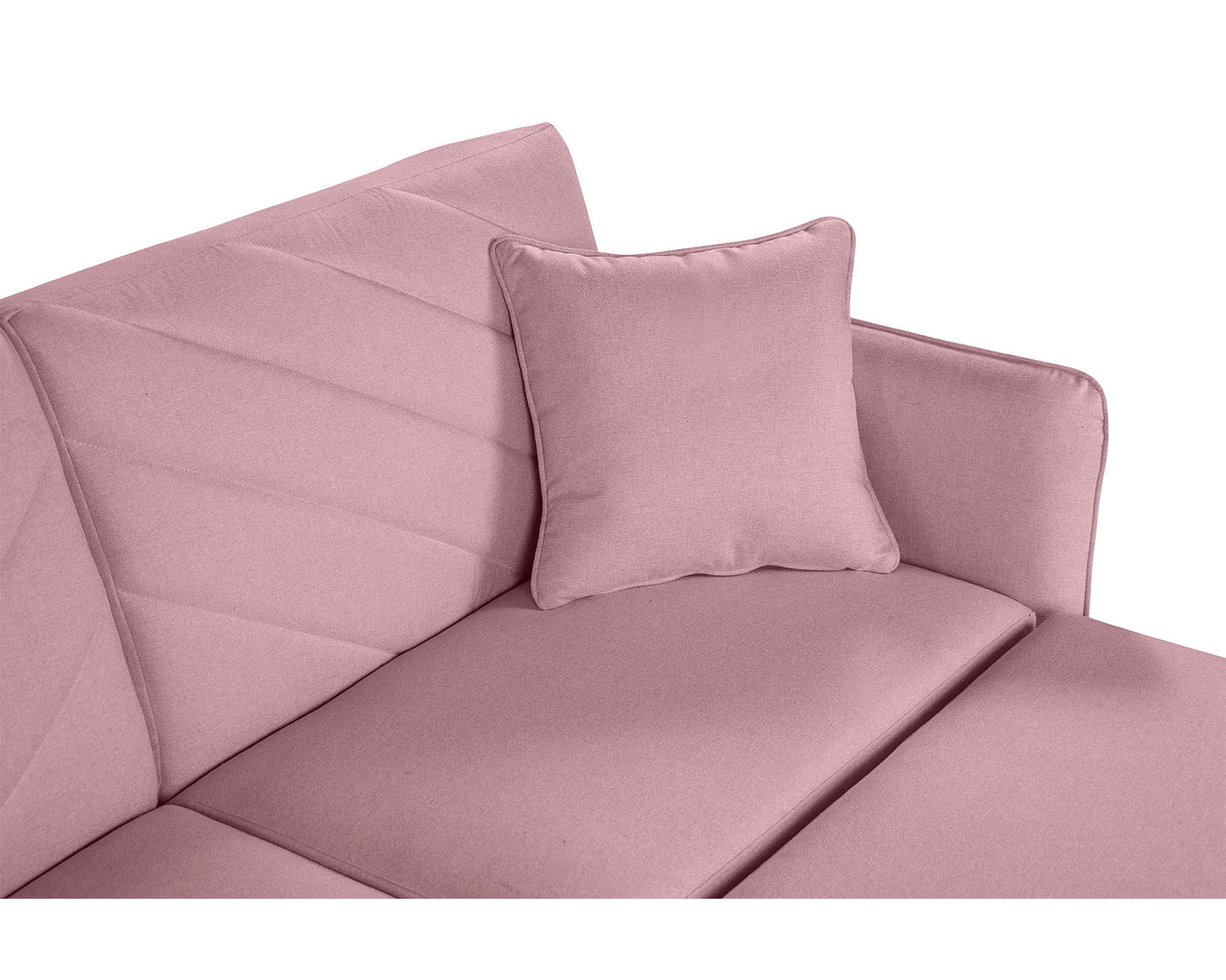 Foto 7 pulgar | Sala Modular Sofá Cama Reversible de Lino Rosa Ritz
