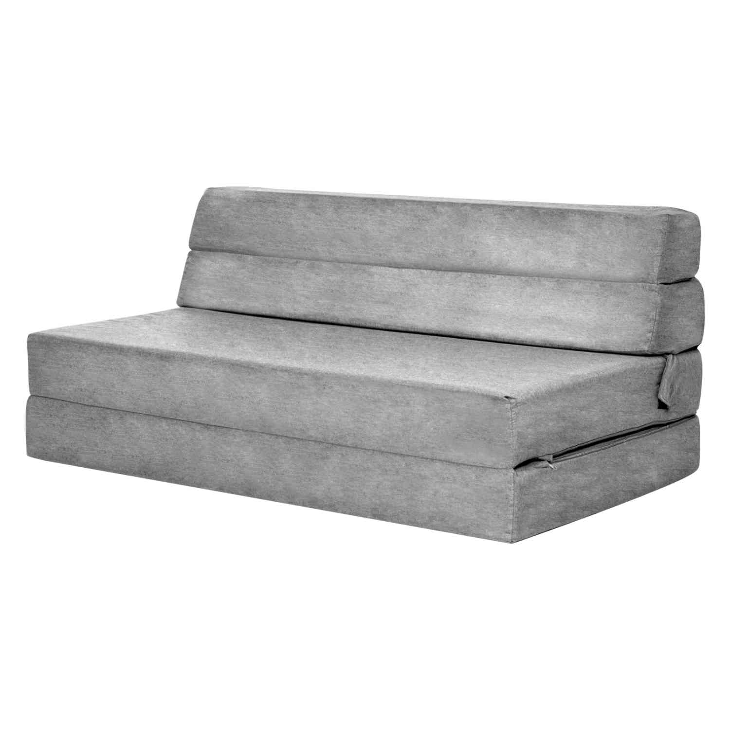 Sofá Cama Rack & Pack Plegable Gris 3 en 1