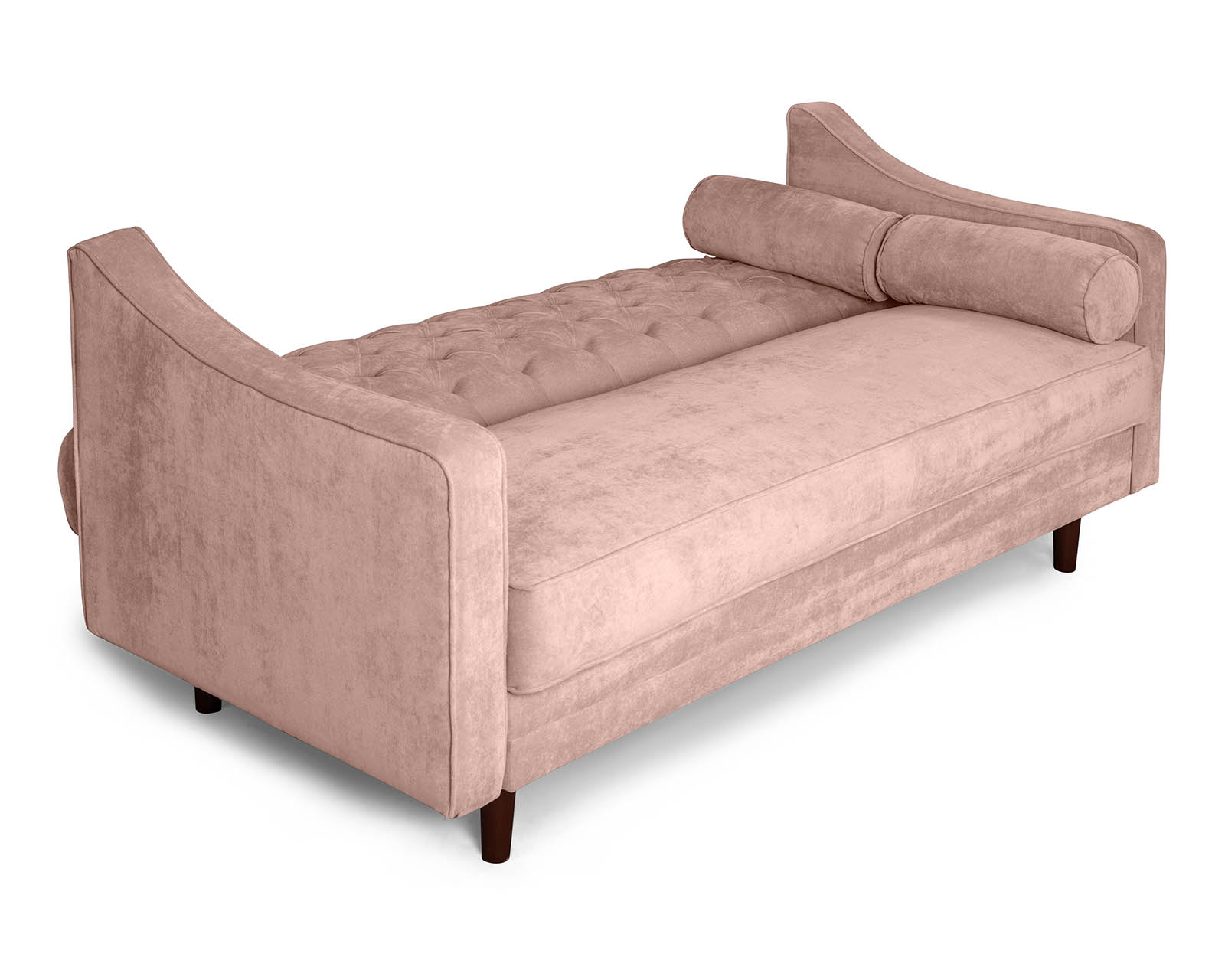 Foto 4 | Sofá Cama Makora Ilios de Velvet Palo de Rosa