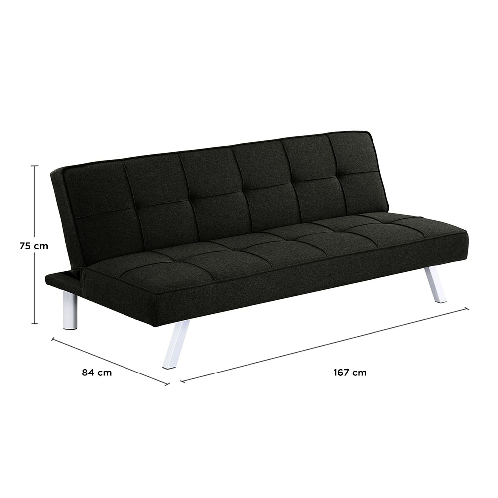Foto 5 | Sofá Cama Vanlig Berlín  Negro