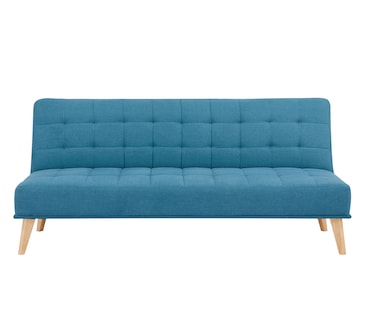 Foto 2 | Sofá Cama Futón Sillón Sala Reclinable Acolchonado Queen Eke color Azul