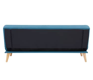 Foto 6 | Sofá Cama Futón Sillón Sala Reclinable Acolchonado Queen Eke color Azul