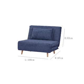 Foto 8 | Sofá Cama Eke Life Home Azul