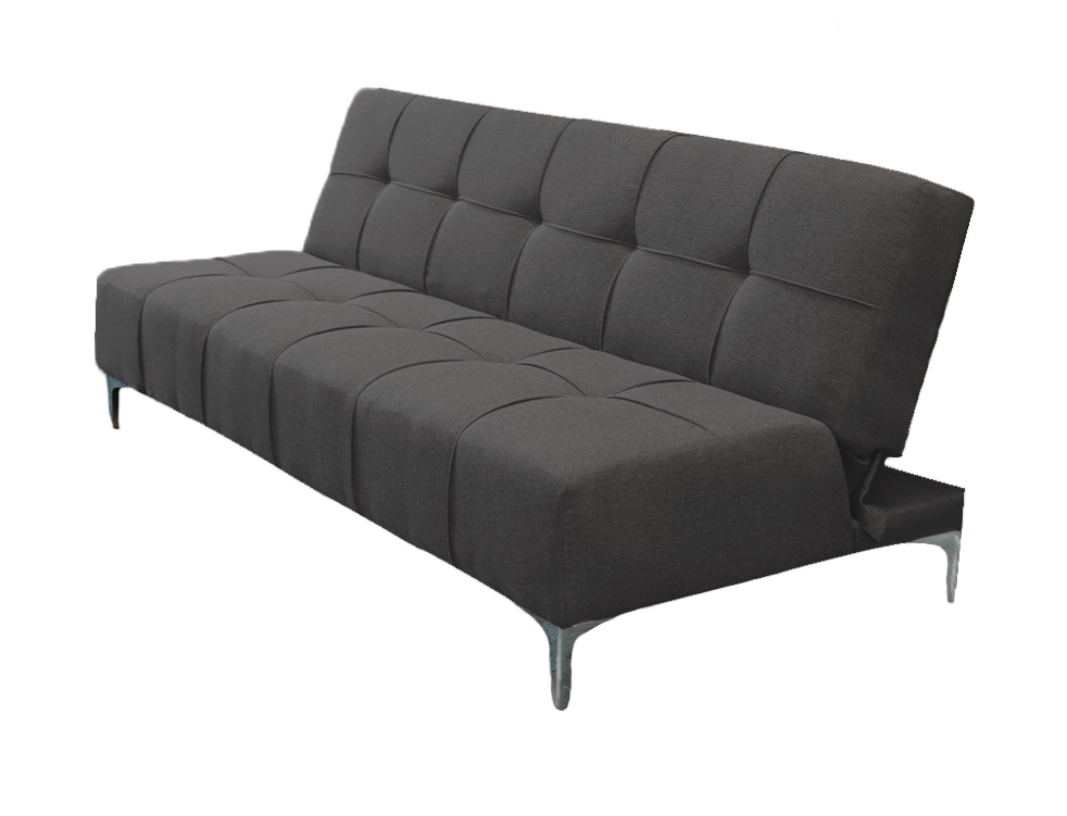 Foto 2 pulgar | Sofa Cama Reclinable El Bazar Store New York Gris Oxford , Futon 3 Posiciones, Sala