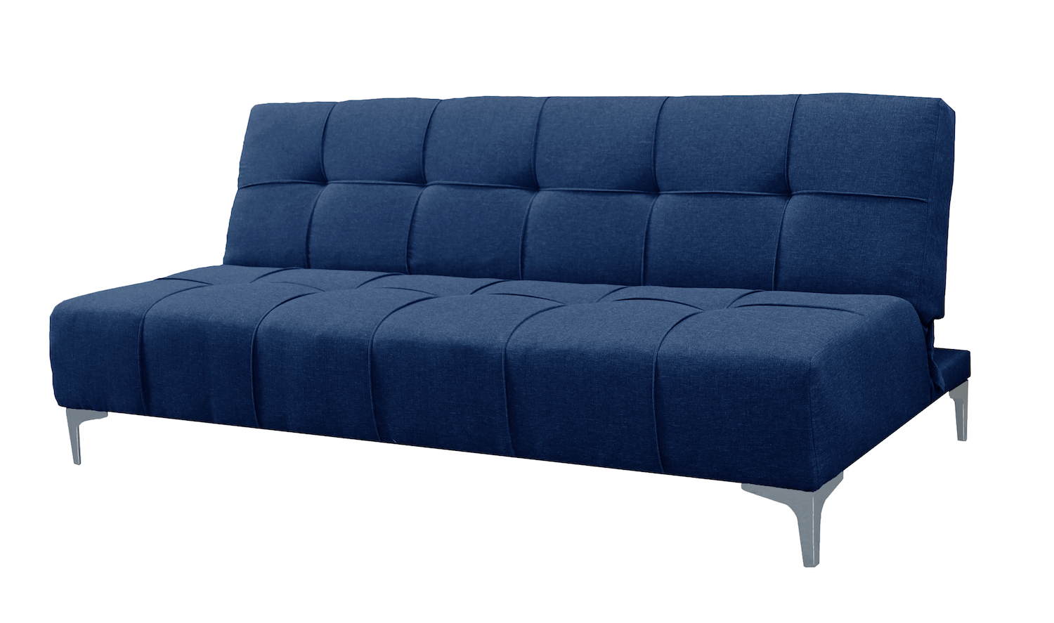 Foto 4 pulgar | Sofa Cama Reclinable El Bazar Store New York Azul Marino, Futon 3 Posiciones, Sala, Love Seat