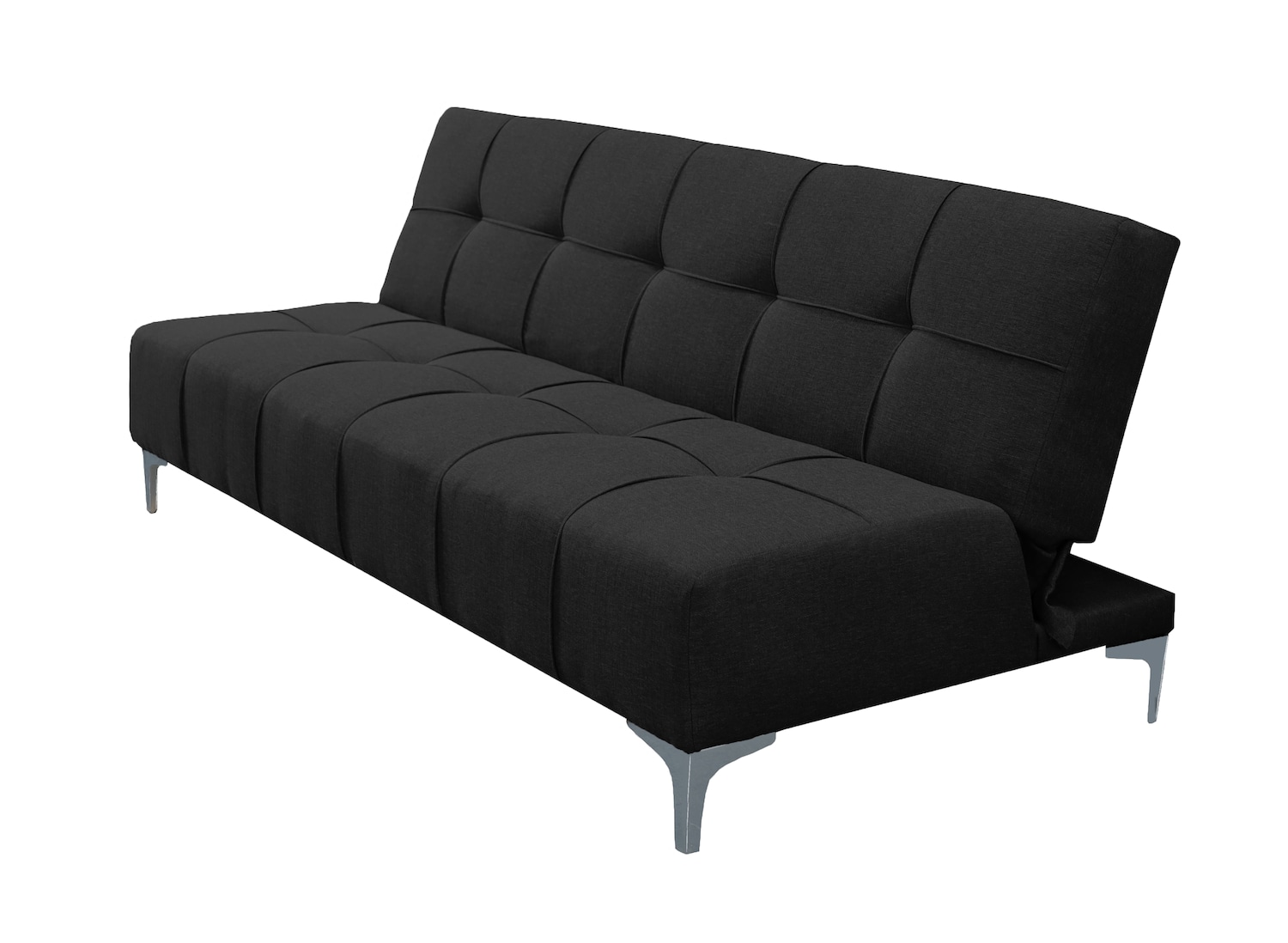 Sofa Cama Reclinable El Bazar Store New York Negro , Futon 3 Posiciones ...