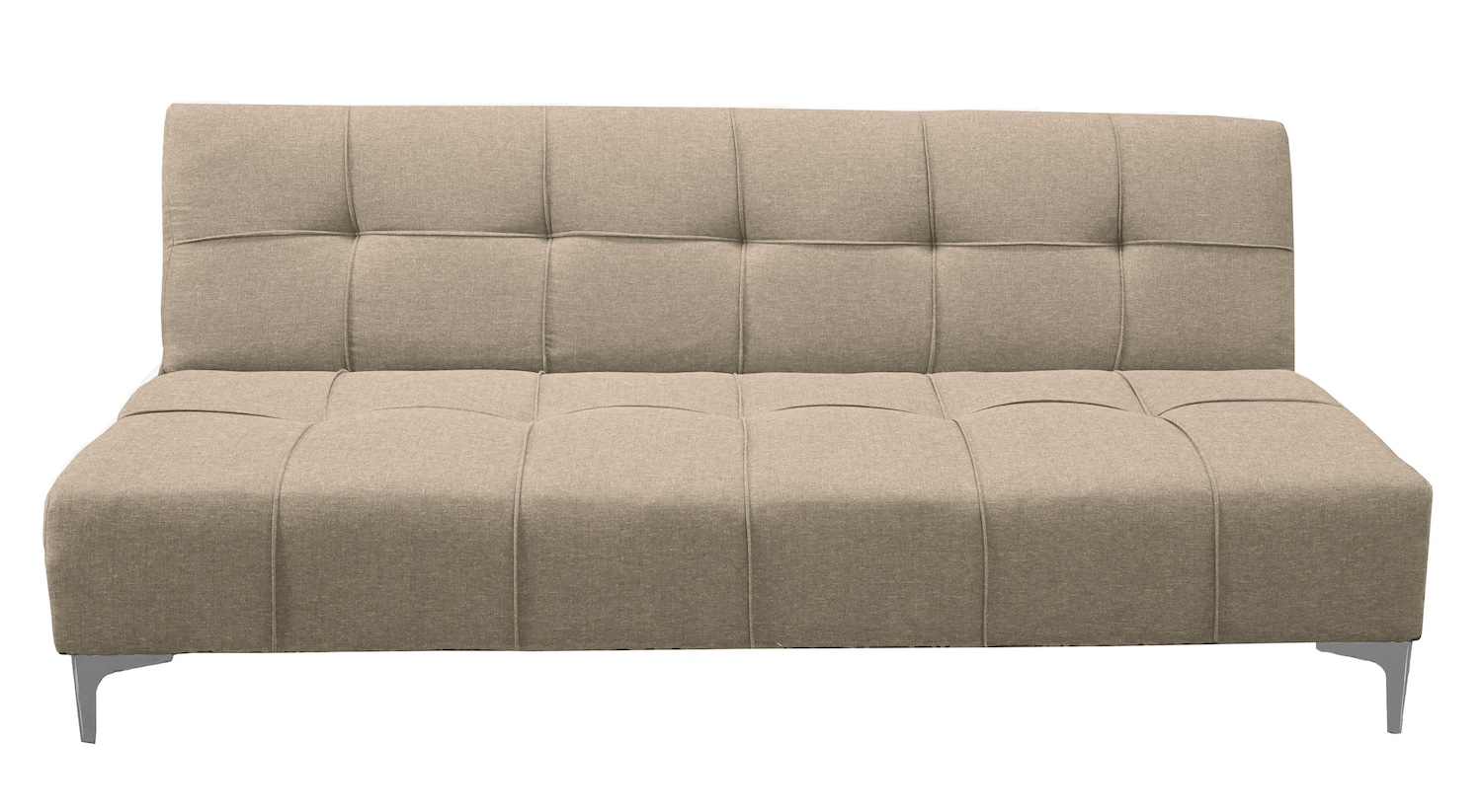 Foto 5 pulgar | Sofa Cama Reclinable El Bazar Store New York Beige , Futon 3 Posiciones, Sala, Love Seat