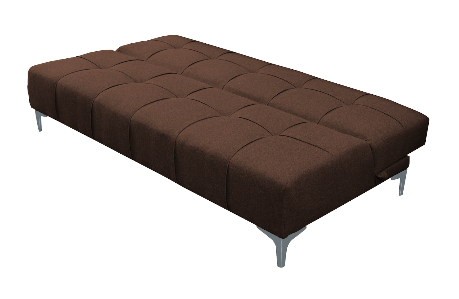 Foto 6 pulgar | Sofa Cama Reclinable El Bazar Store New York Chocolate , Futon 3 Posiciones, Sala, Love Seat