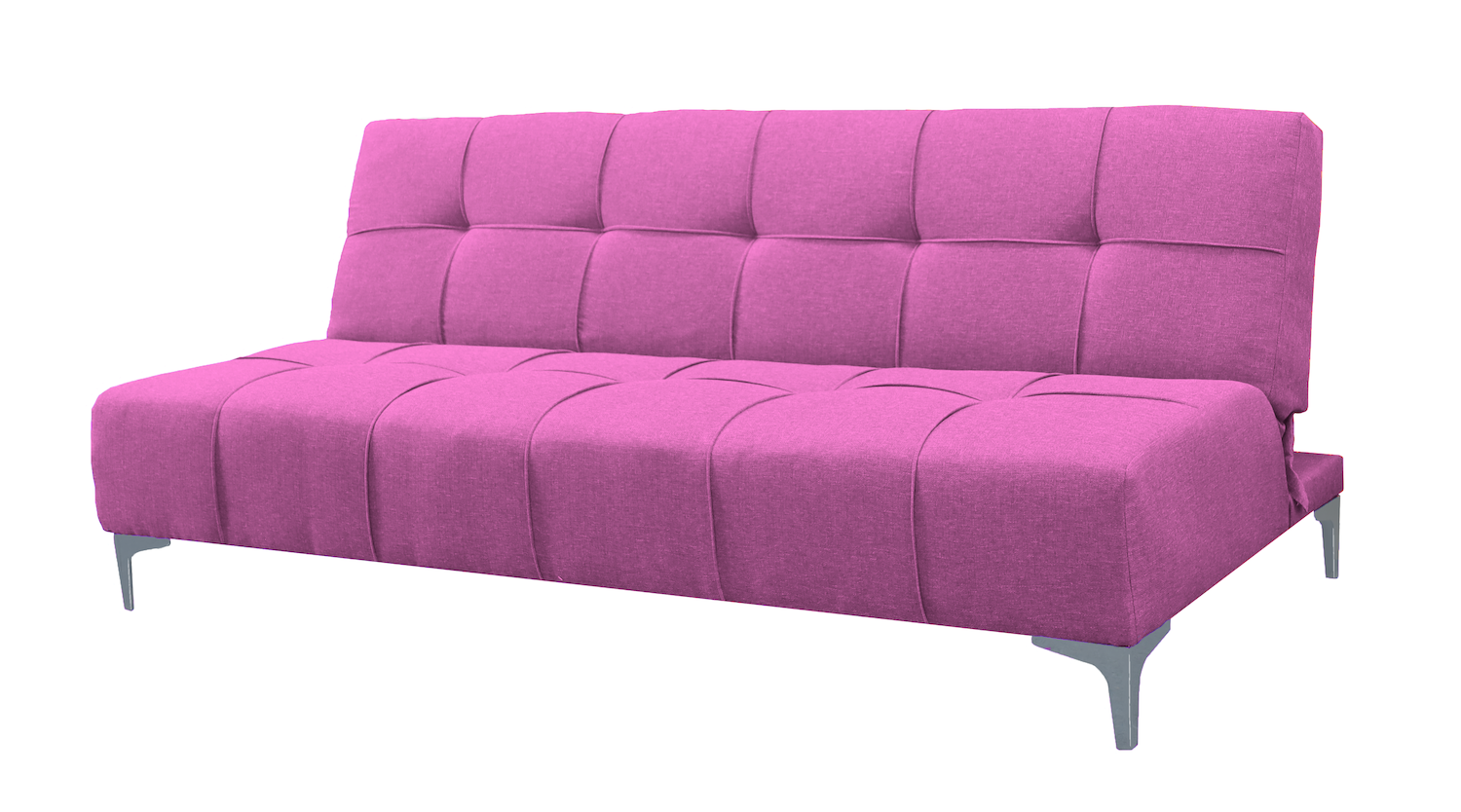 Foto 4 pulgar | Sofa Cama Reclinable El Bazar Store New York Rosa , Futon 3 Posiciones, Sala, Love Seat