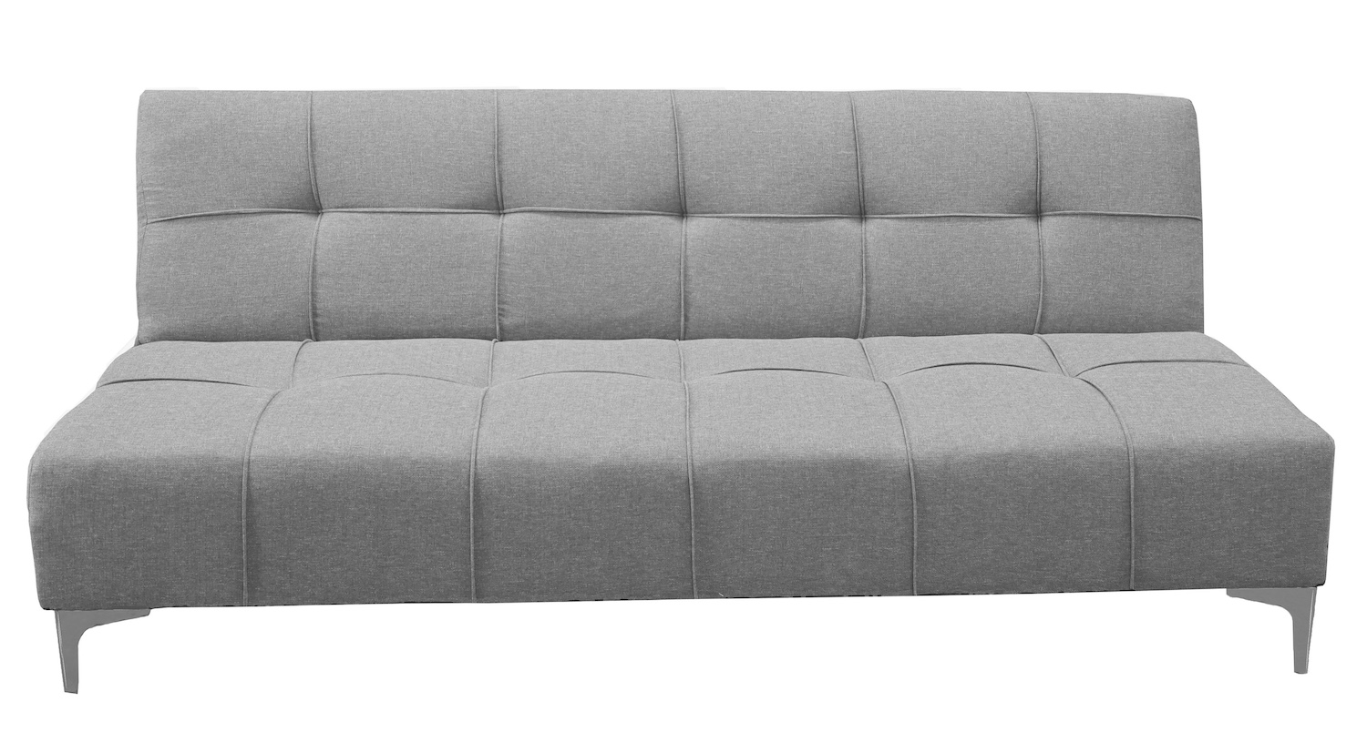 Foto 5 pulgar | Sofa Cama Reclinable El Bazar Store New York Gris Plata , Futon 3 Posiciones, Sala, Love Seat