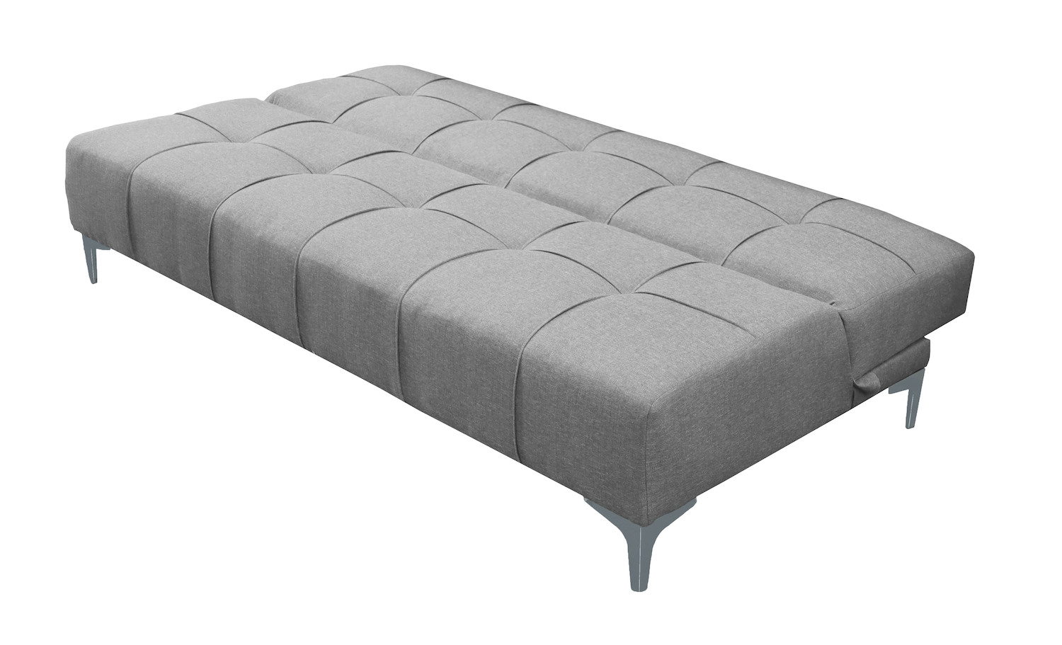 Foto 7 pulgar | Sofa Cama Reclinable El Bazar Store New York Gris Plata , Futon 3 Posiciones, Sala, Love Seat