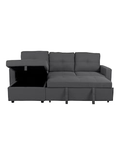 Foto 2 | Sofá Cama Easy Living Tribeca Gris con Almacenamiento