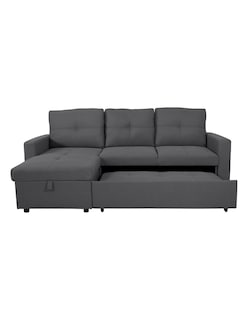 Foto 4 | Sofá Cama Easy Living Tribeca Gris con Almacenamiento