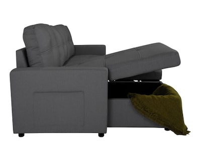 Foto 5 | Sofá Cama Easy Living Tribeca Gris con Almacenamiento
