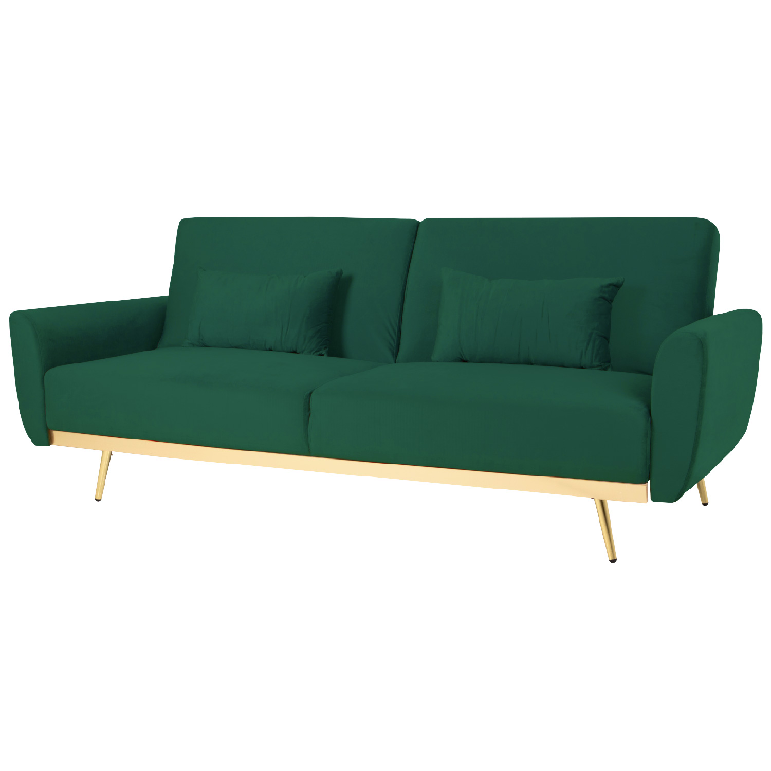 Sofá Cama Silla Sillón Plegable Sala Moderna Velvet + Cojín