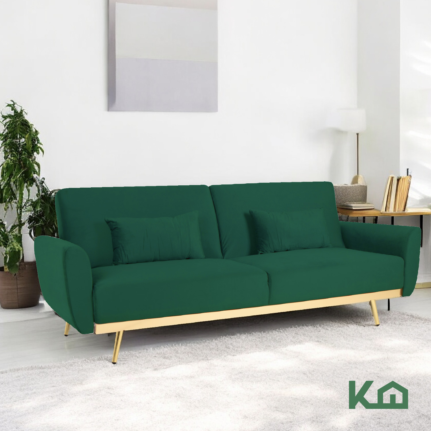 Foto 8 | Sofá Cama Silla Sillón Plegable Sala Moderna Velvet + Cojín