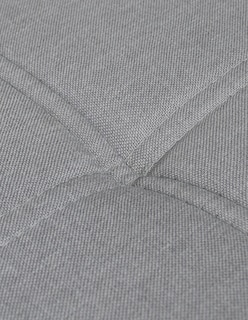 Foto 6 | Sofá Cama Tribeca Gris Claro Algodón Con Almacenamiento