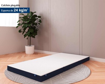 Foto 2 | Memory Dream Colchón Plegable Con Espuma De Alta Densidad , Ideal Para Invitados ,yoga Camping