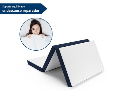 Foto 3 | Memory Dream Colchón Plegable Con Espuma De Alta Densidad , Ideal Para Invitados ,yoga Camping 120*190