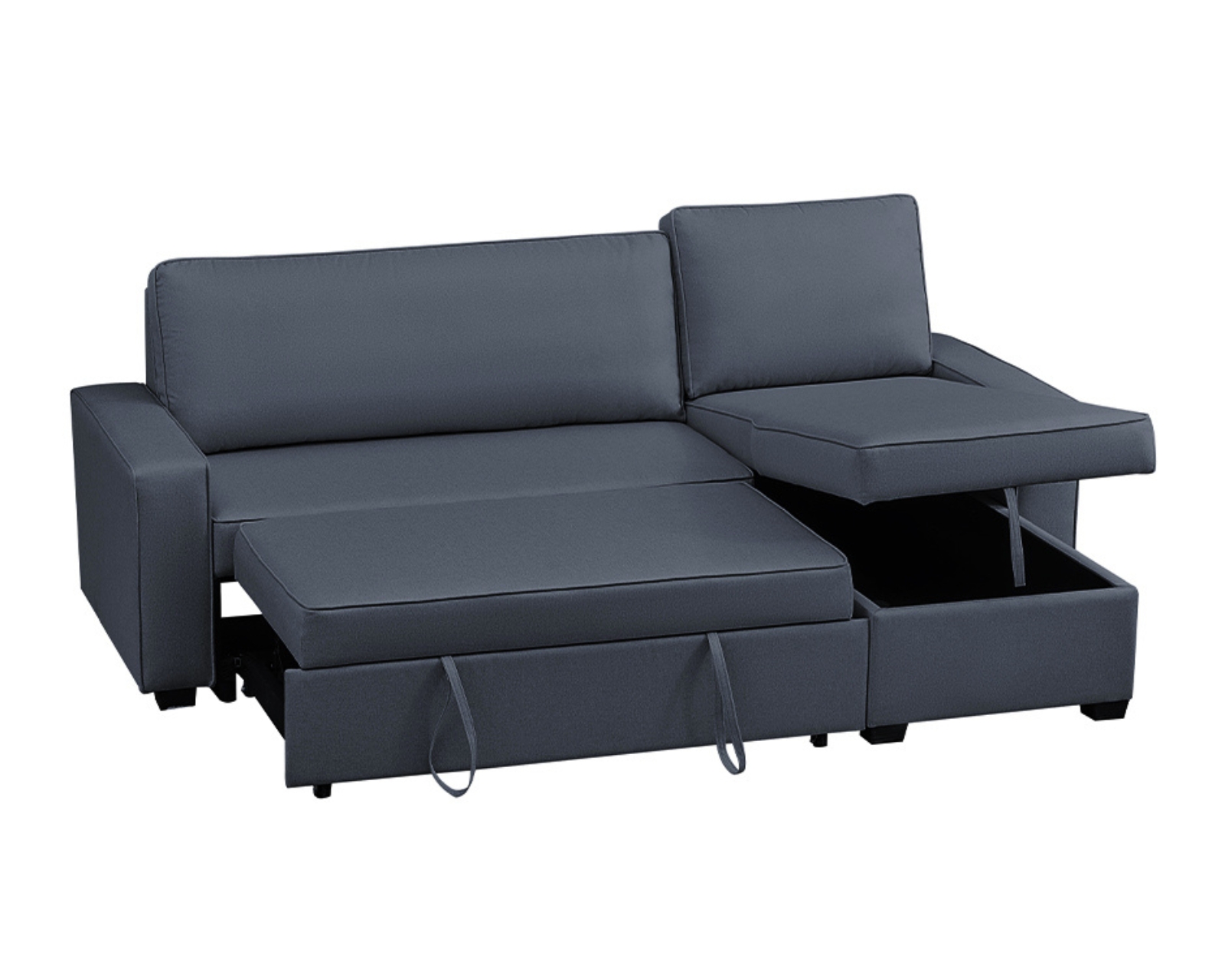 Sofá Cama Modway Gris Oscuro