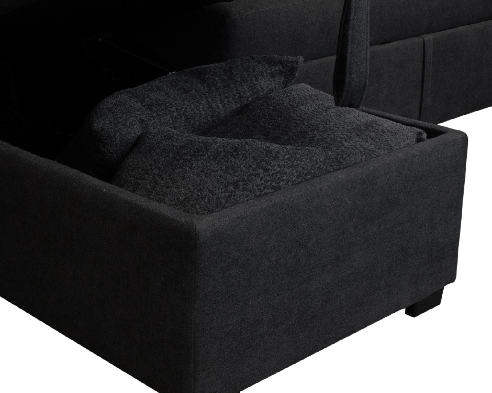 Foto 7 pulgar | Sofá Cama Norman Derecha Gris Oxford