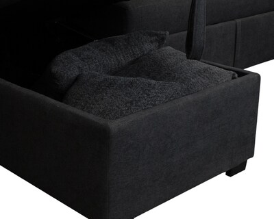 Foto 6 | Sofá Cama Norman Derecha Gris Oxford