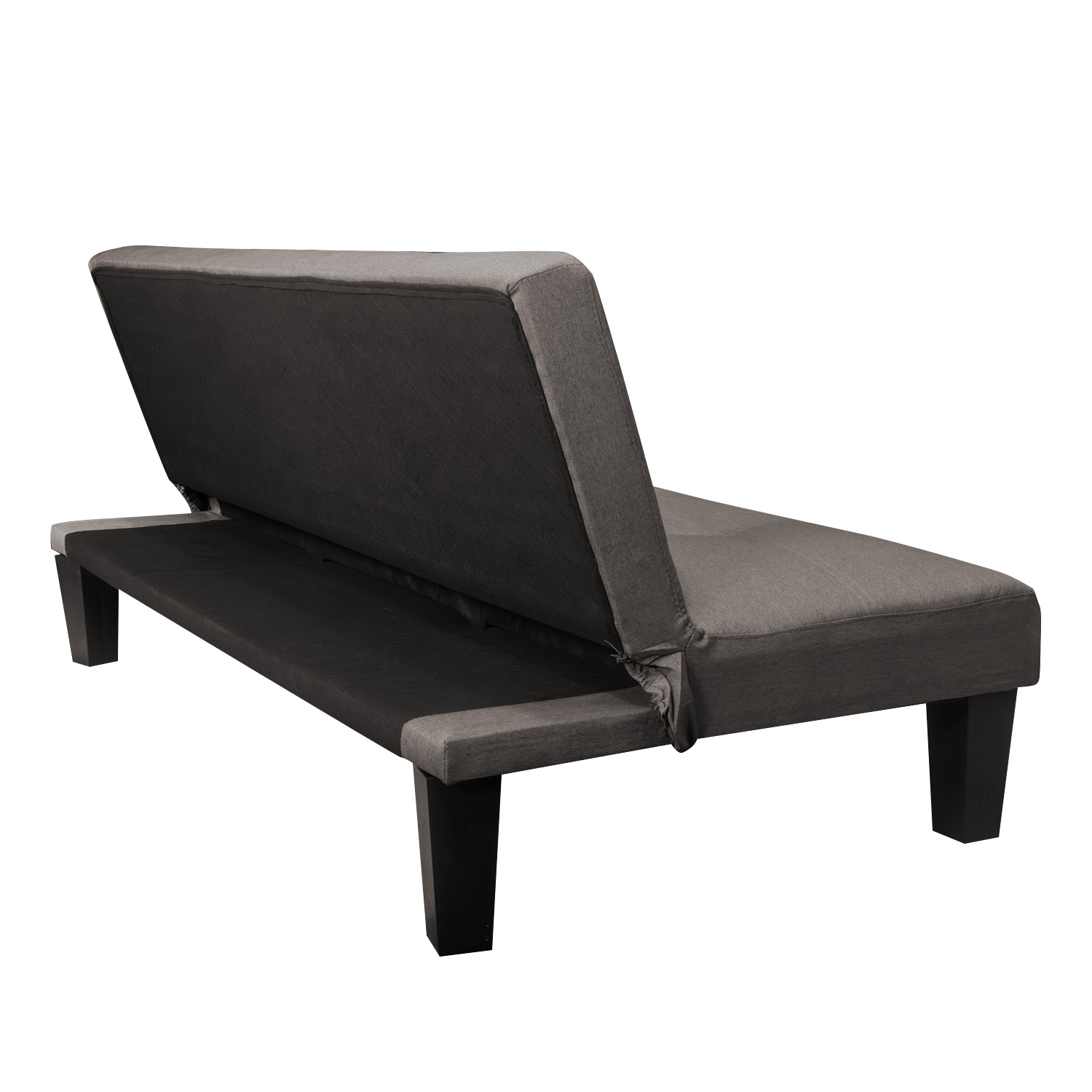 Foto 4 pulgar | Sofá Cama Bossa Liam Café/grisaseo 168cm