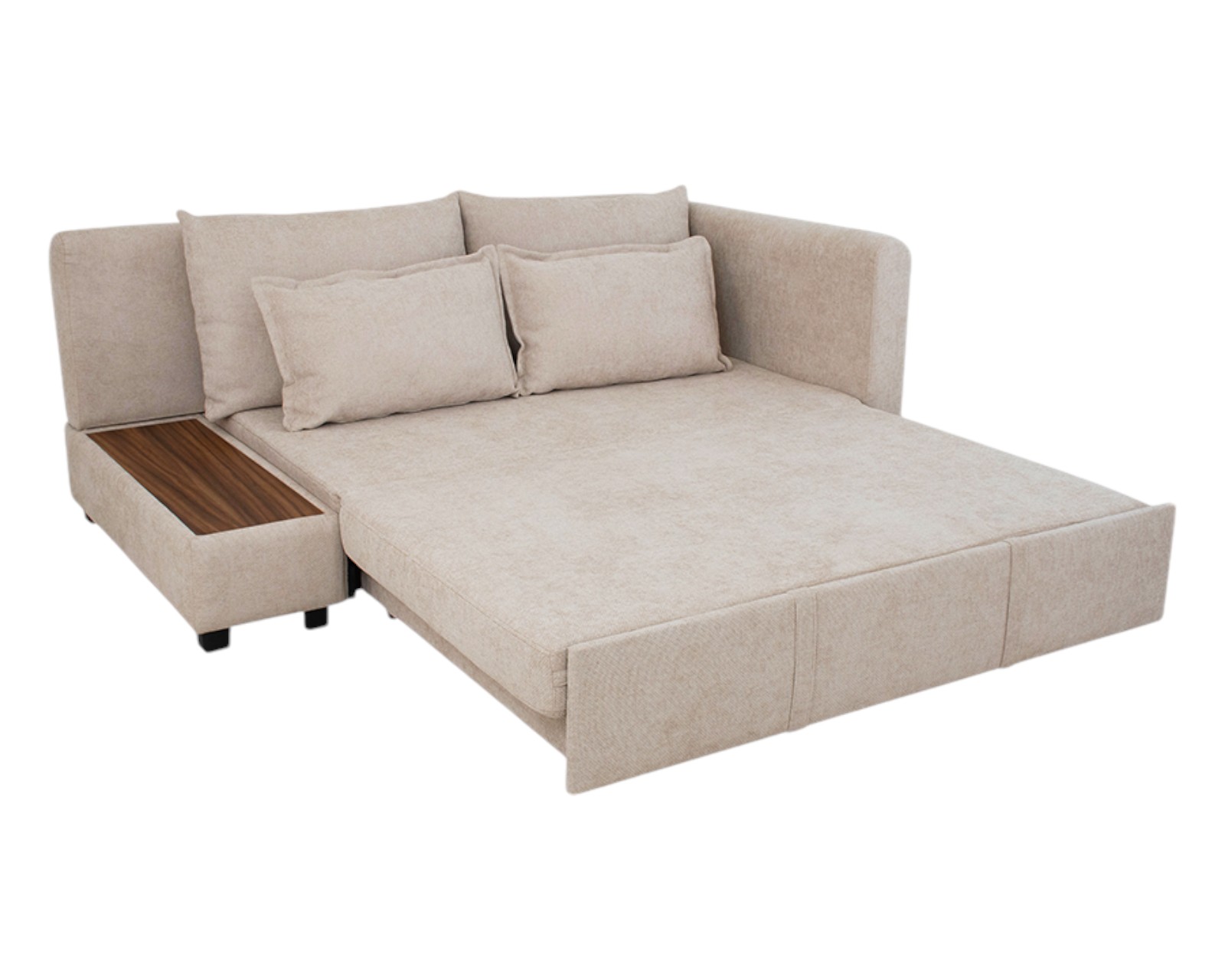 Foto 2 pulgar | Sofá Cama Luxor Beige