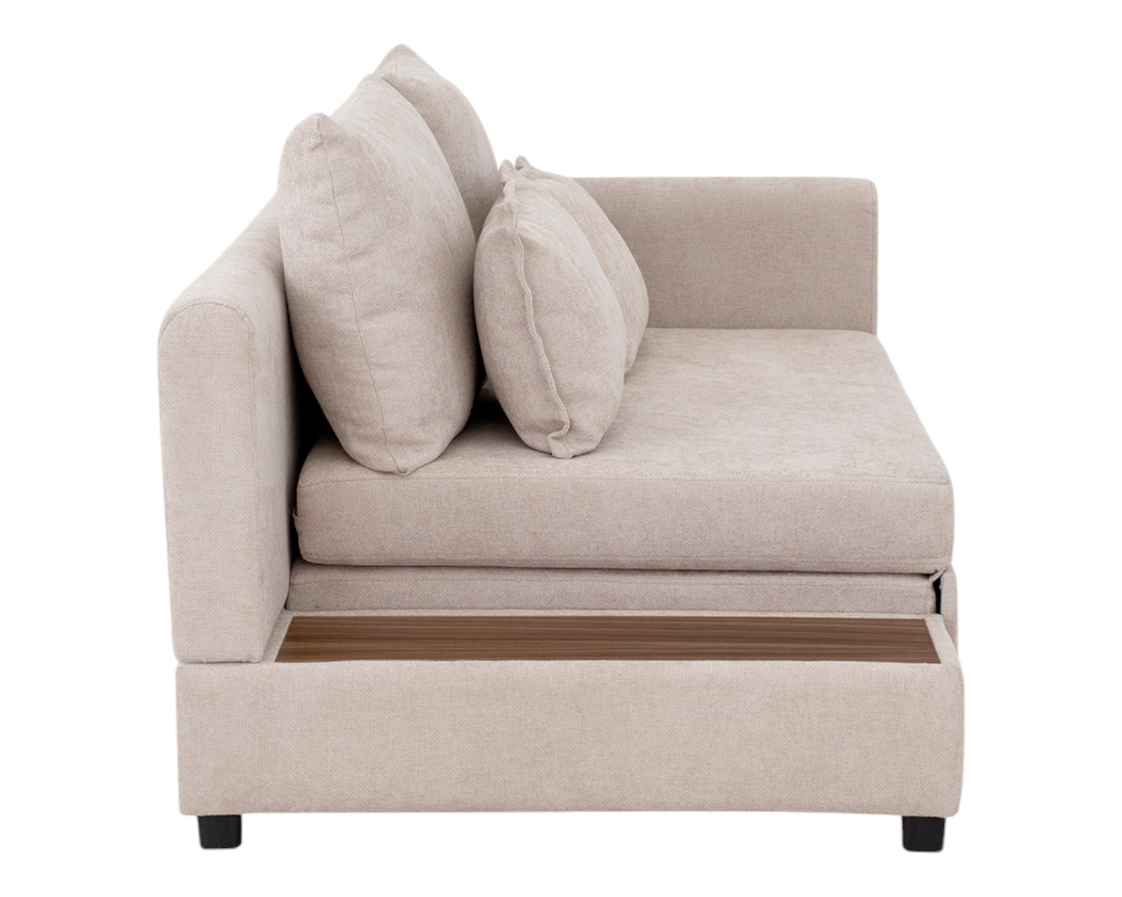 Foto 4 pulgar | Sofá Cama Luxor Beige
