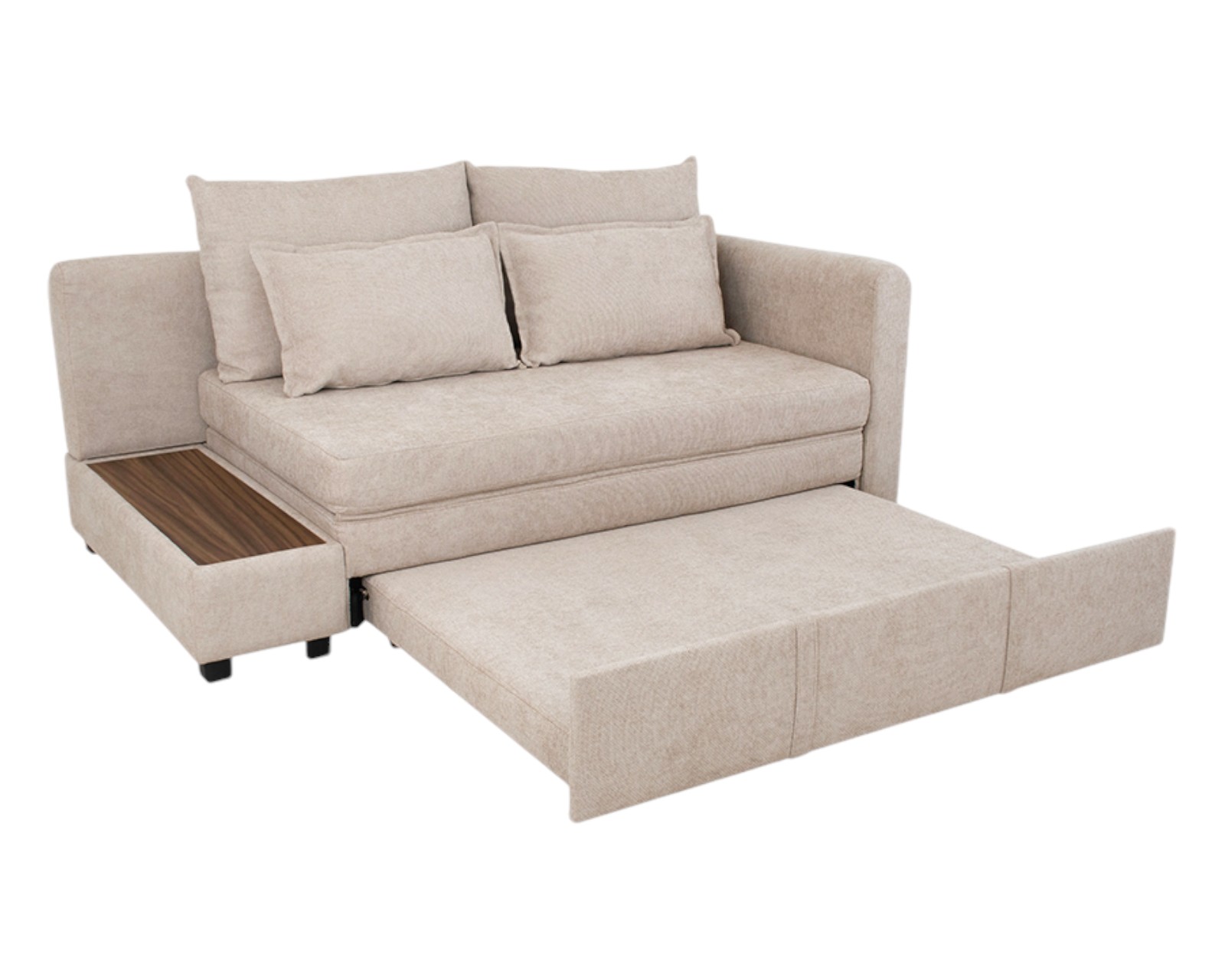Foto 5 pulgar | Sofá Cama Luxor Beige