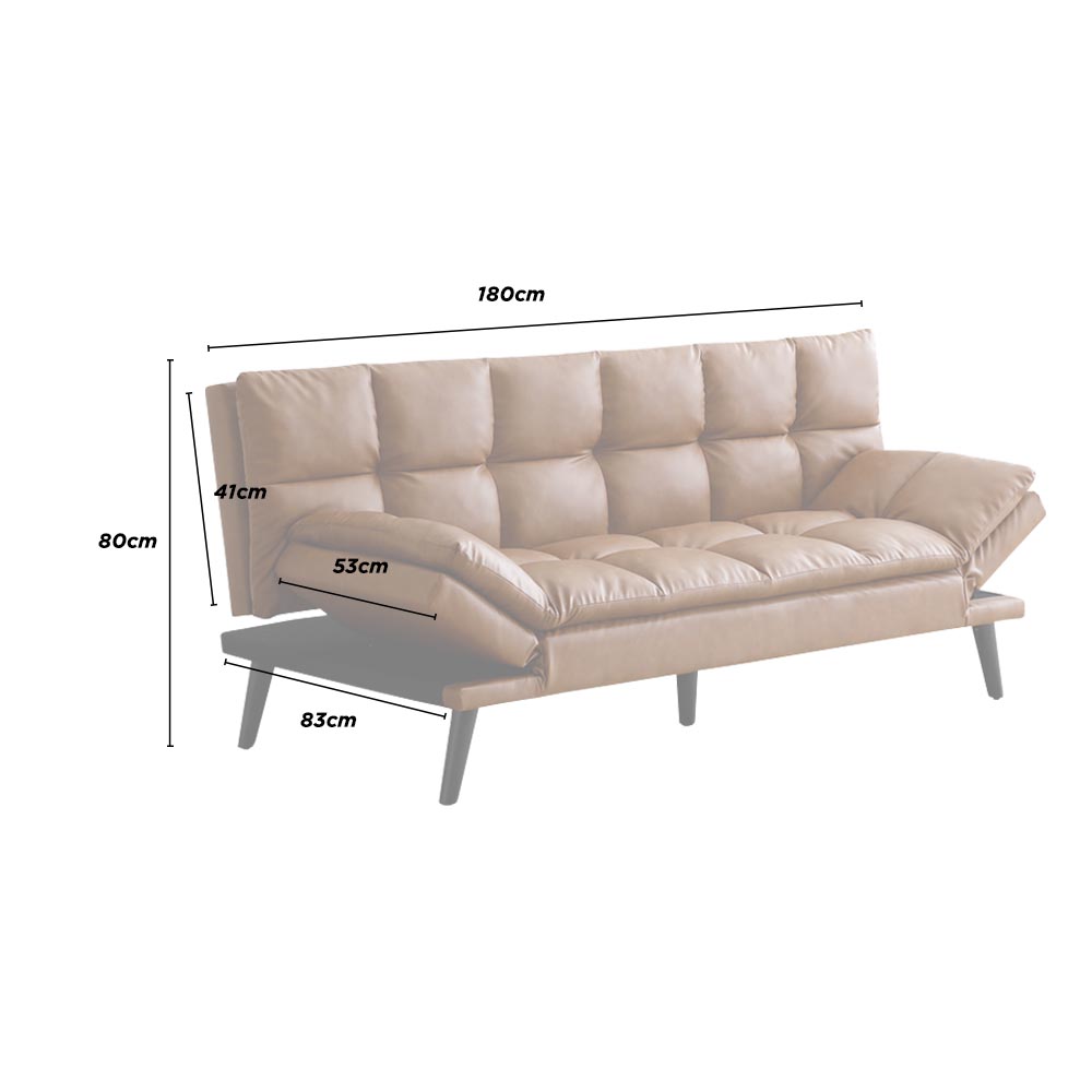 Foto 4 | Sofa Cama Futon Minimalista