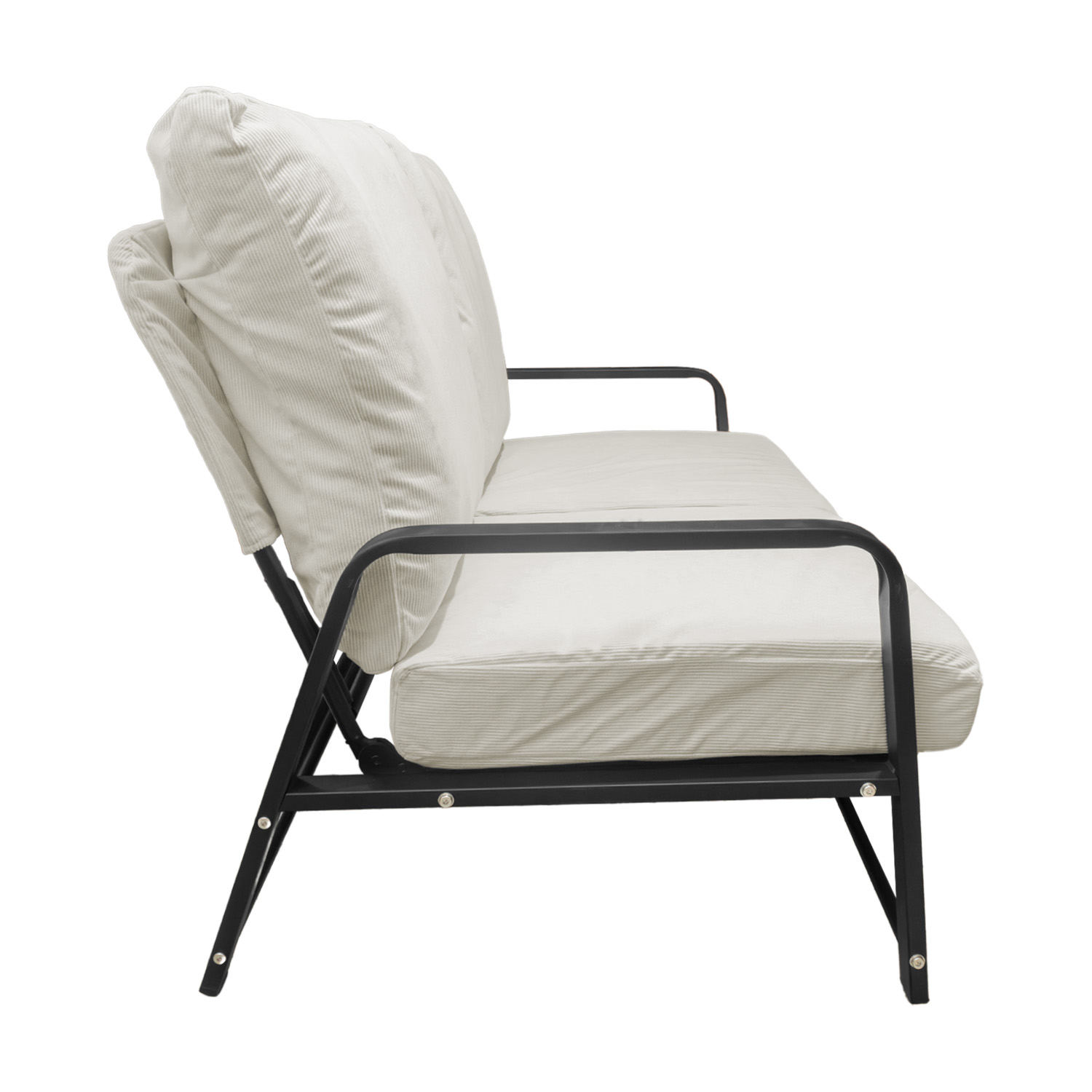 Foto 3 | Sofá Cama Convertible Bossa Drita Gris Claro