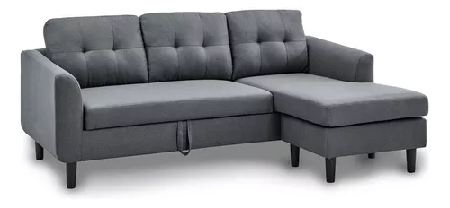 Foto 2 pulgar | Sofá Cama Eke Life Home Gris