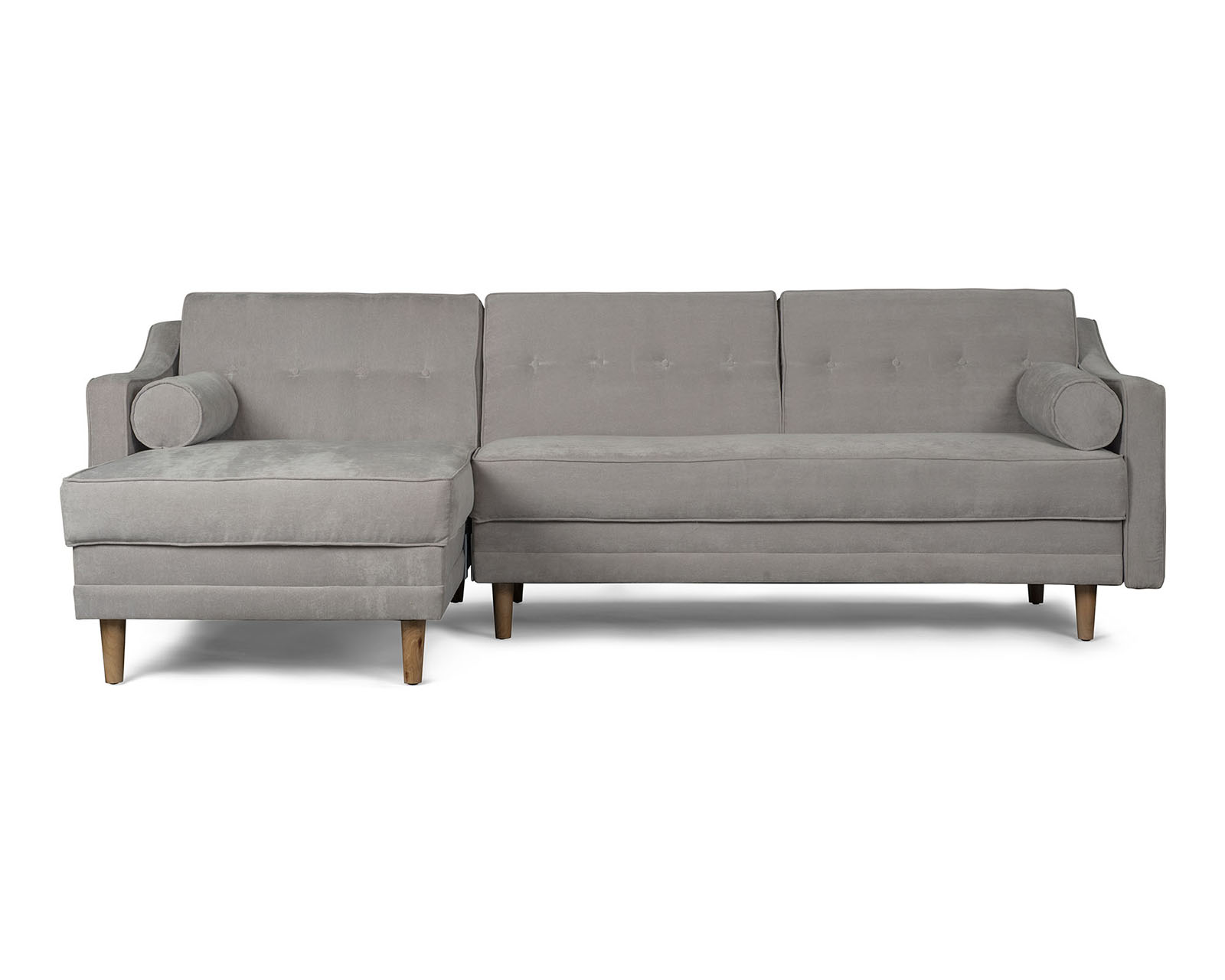 Foto 2 pulgar | Sala Modular Mondlak Gris Claro Makora Beehive Memory Foam Velvet