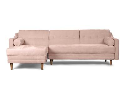 Foto 2 | Sala Modular Mondlak Palo De Rosa Makora Beehive Memory Foam Velvet