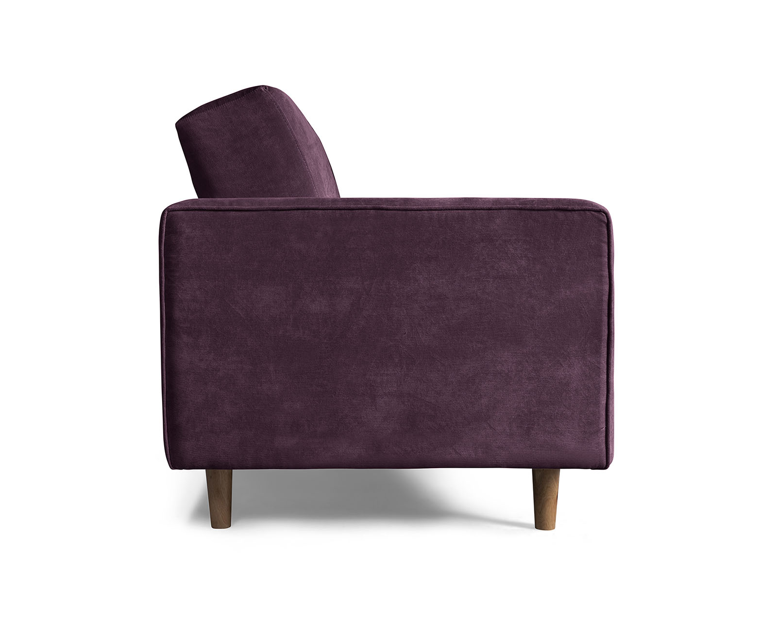 Foto 7 pulgar | Sofá Cama Bristol Morado Beehive Memory Foam Makora De Velvet