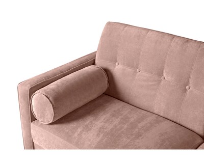 Foto 5 | Sofá Cama Bristol Palo De Rosa Beehive Memory Foam Makora Velvet