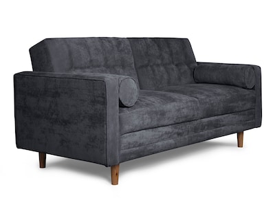 Foto 3 | Sofá Cama Bristol Gris Oxford Beehive Memory Foam Makora De Velvet