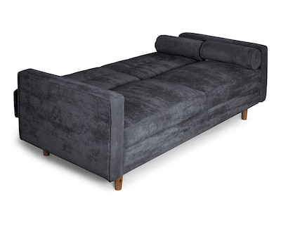 Foto 4 | Sofá Cama Bristol Gris Oxford Beehive Memory Foam Makora De Velvet
