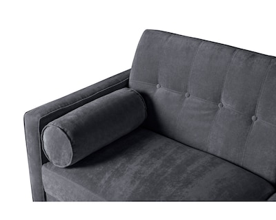 Foto 5 | Sofá Cama Bristol Gris Oxford Beehive Memory Foam Makora De Velvet