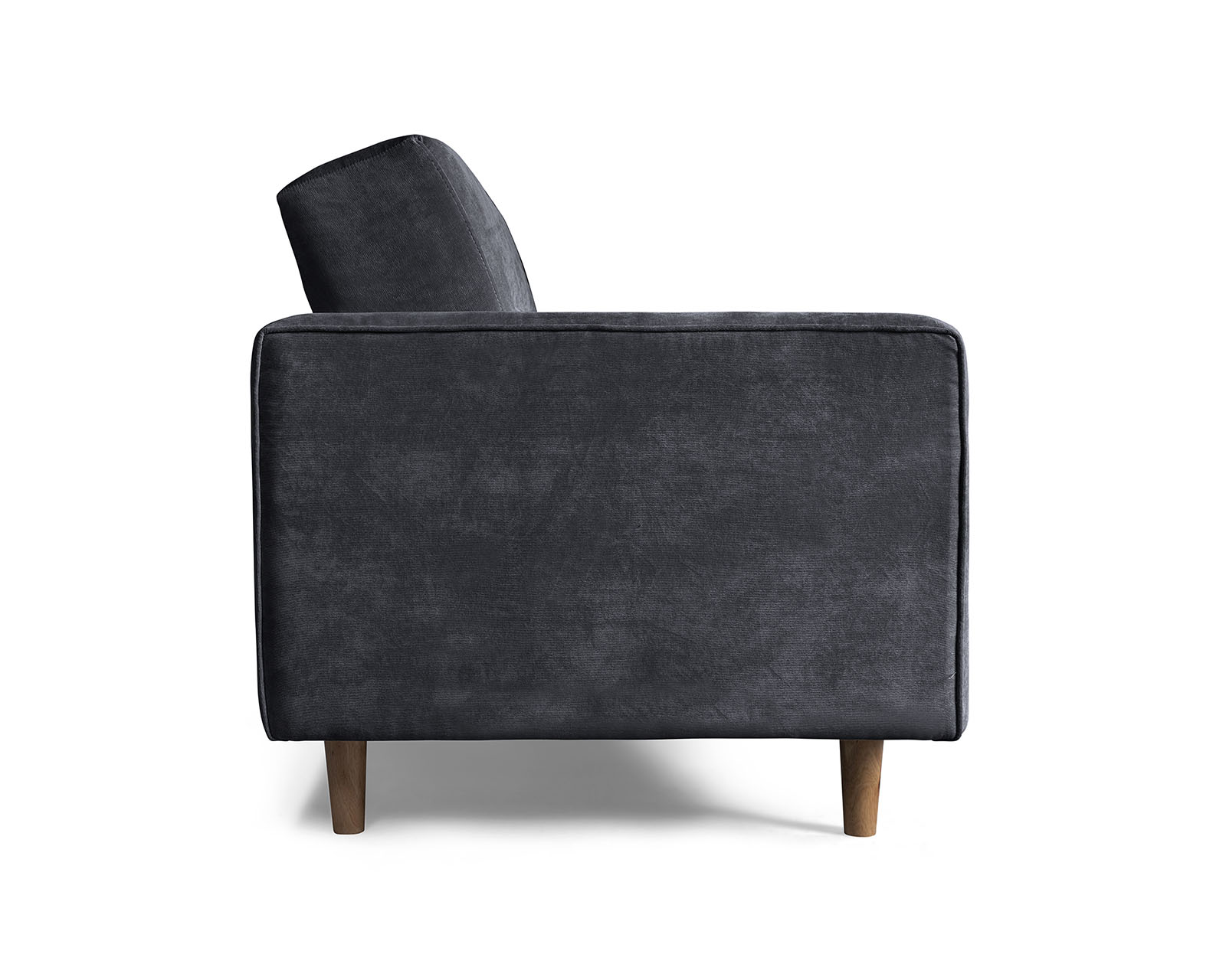 Foto 7 pulgar | Sofá Cama Bristol Gris Oxford Beehive Memory Foam Makora De Velvet