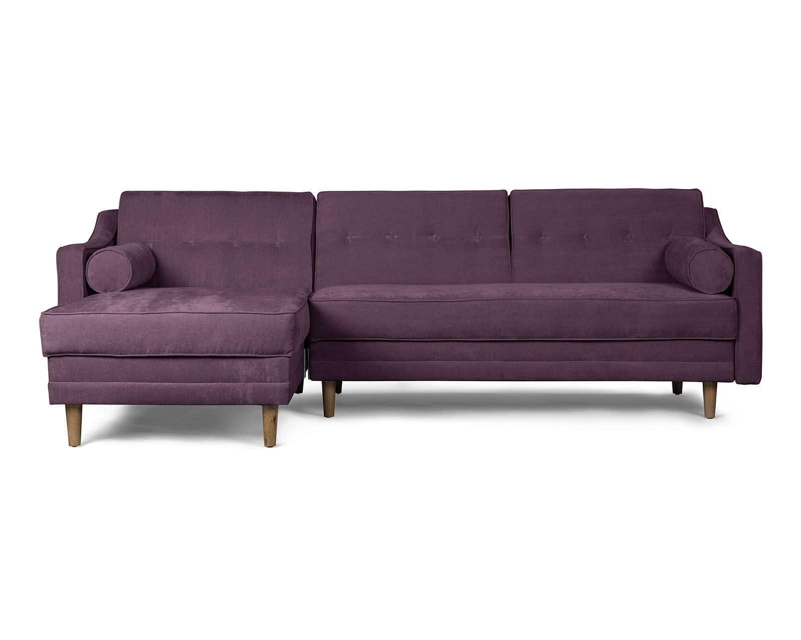 Foto 3 pulgar | Sala Modular Mondlak Morado Makora Beehive Memory Foam Velvet