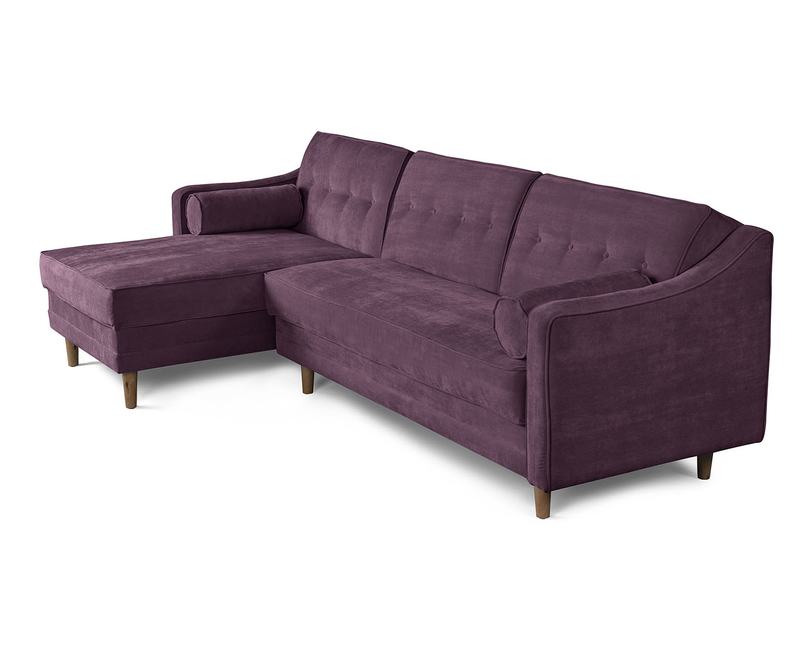 Foto 4 pulgar | Sala Modular Mondlak Morado Makora Beehive Memory Foam Velvet