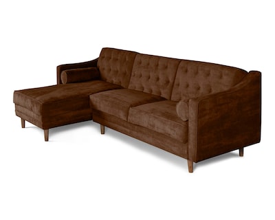 Foto 3 | Sala Modular Brina Chocolate Makora Beehive Memory Foam De Velvet