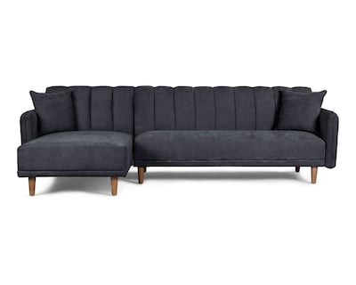 Foto 2 | Sala Modular Bottari Gris Oxford Makora Beehive Memory Foam De Velvet