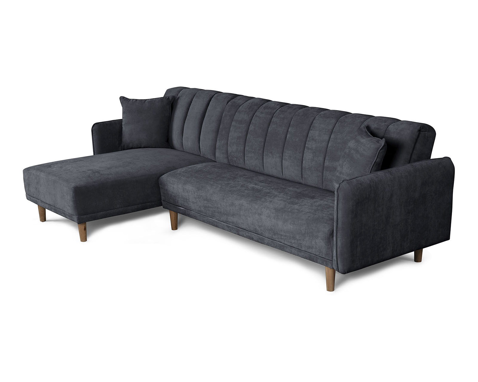 Foto 3 | Sala Modular Bottari Gris Oxford Makora Beehive Memory Foam De Velvet