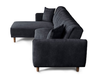Foto 5 | Sala Modular Bottari Gris Oxford Makora Beehive Memory Foam De Velvet