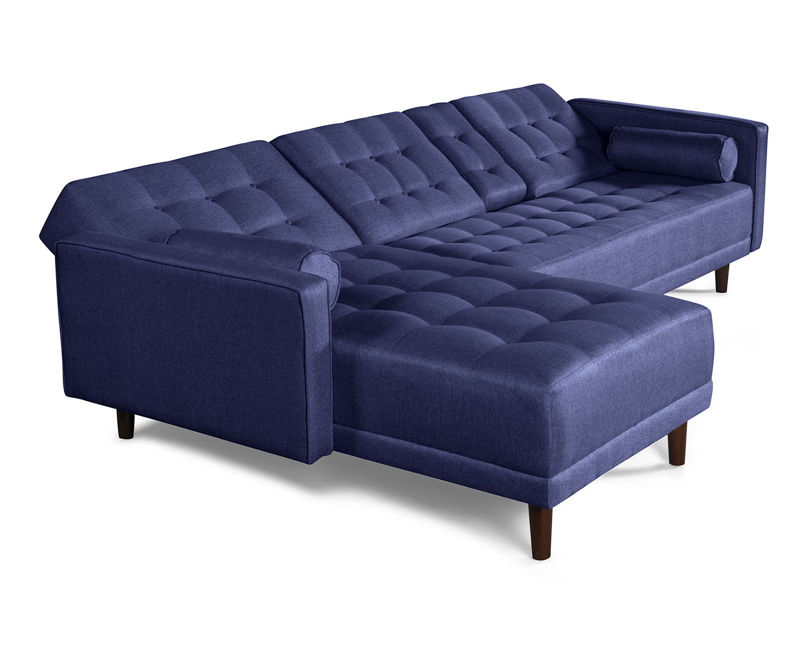 Foto 4 | Sala Modular Bardo Azul Makora Beehive Memory Foam De Lino Con Portavasos